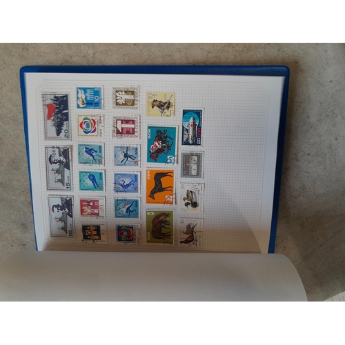 103 - Stamps : A binder of mainly used stamps with an approx vendor stocklist
