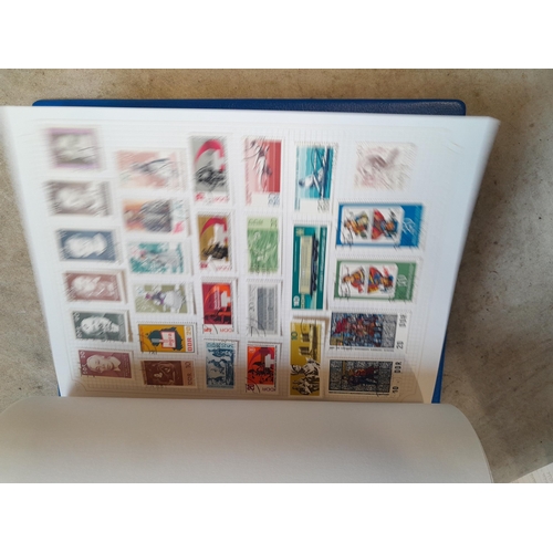 103 - Stamps : A binder of mainly used stamps with an approx vendor stocklist