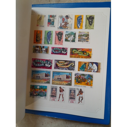 103 - Stamps : A binder of mainly used stamps with an approx vendor stocklist