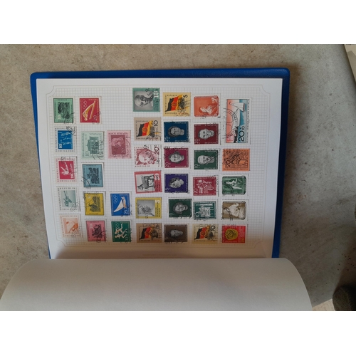 103 - Stamps : A binder of mainly used stamps with an approx vendor stocklist