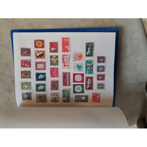 103 - Stamps : A binder of mainly used stamps with an approx vendor stocklist