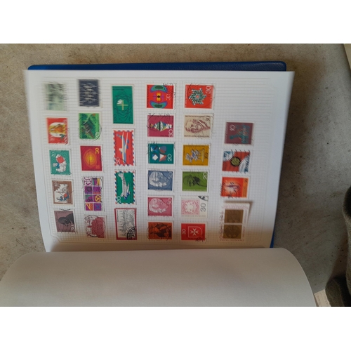 103 - Stamps : A binder of mainly used stamps with an approx vendor stocklist