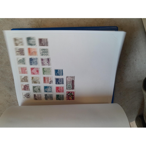 103 - Stamps : A binder of mainly used stamps with an approx vendor stocklist