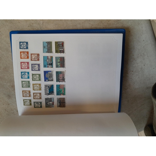 103 - Stamps : A binder of mainly used stamps with an approx vendor stocklist