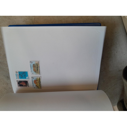103 - Stamps : A binder of mainly used stamps with an approx vendor stocklist