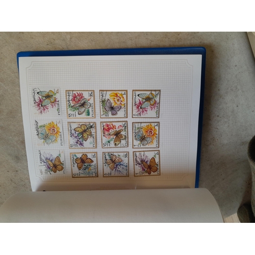 103 - Stamps : A binder of mainly used stamps with an approx vendor stocklist