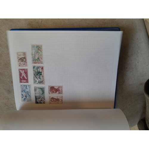 103 - Stamps : A binder of mainly used stamps with an approx vendor stocklist