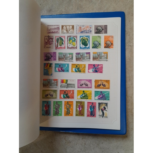 103 - Stamps : A binder of mainly used stamps with an approx vendor stocklist
