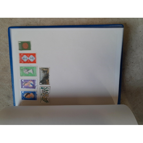 103 - Stamps : A binder of mainly used stamps with an approx vendor stocklist