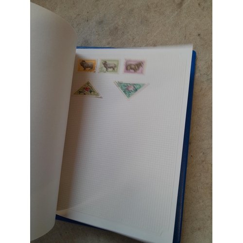 104 - Stamps : A binder of mainly used stamps with an approx vendor stocklist