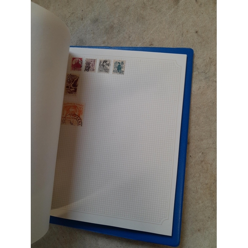 104 - Stamps : A binder of mainly used stamps with an approx vendor stocklist