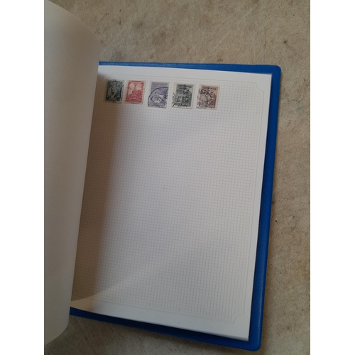 104 - Stamps : A binder of mainly used stamps with an approx vendor stocklist