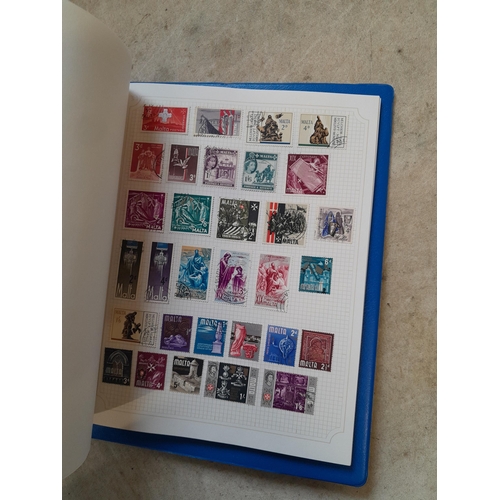 104 - Stamps : A binder of mainly used stamps with an approx vendor stocklist