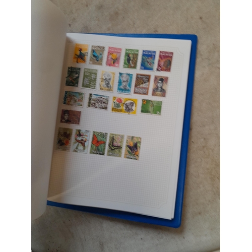 104 - Stamps : A binder of mainly used stamps with an approx vendor stocklist