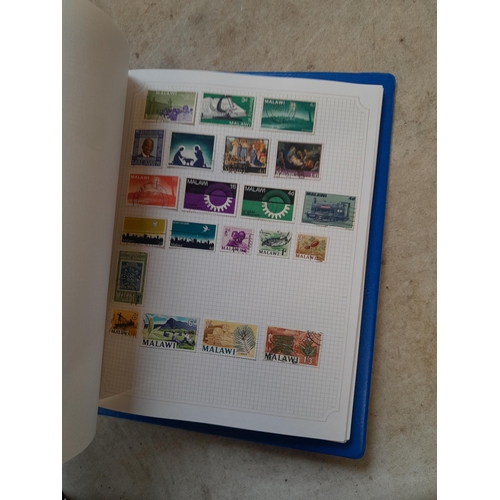 104 - Stamps : A binder of mainly used stamps with an approx vendor stocklist