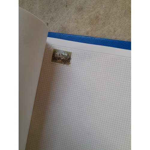 104 - Stamps : A binder of mainly used stamps with an approx vendor stocklist