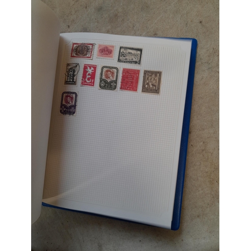 104 - Stamps : A binder of mainly used stamps with an approx vendor stocklist