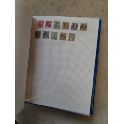 104 - Stamps : A binder of mainly used stamps with an approx vendor stocklist