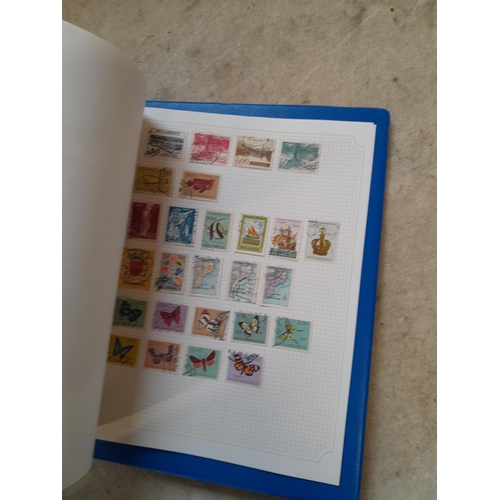 104 - Stamps : A binder of mainly used stamps with an approx vendor stocklist