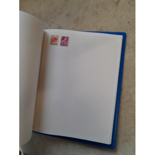 104 - Stamps : A binder of mainly used stamps with an approx vendor stocklist