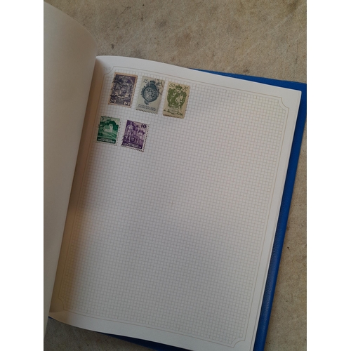 104 - Stamps : A binder of mainly used stamps with an approx vendor stocklist