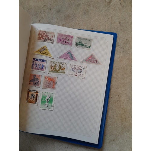 104 - Stamps : A binder of mainly used stamps with an approx vendor stocklist