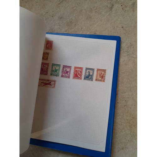 104 - Stamps : A binder of mainly used stamps with an approx vendor stocklist