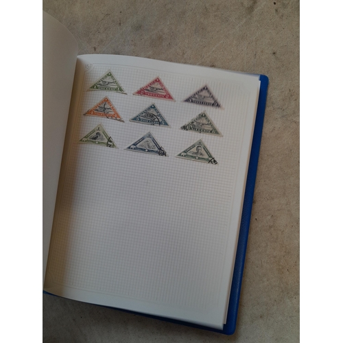 104 - Stamps : A binder of mainly used stamps with an approx vendor stocklist