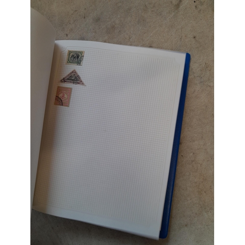 104 - Stamps : A binder of mainly used stamps with an approx vendor stocklist
