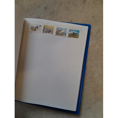 104 - Stamps : A binder of mainly used stamps with an approx vendor stocklist
