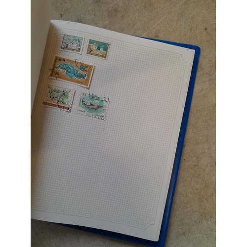 104 - Stamps : A binder of mainly used stamps with an approx vendor stocklist
