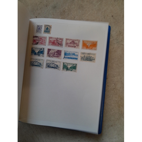 104 - Stamps : A binder of mainly used stamps with an approx vendor stocklist