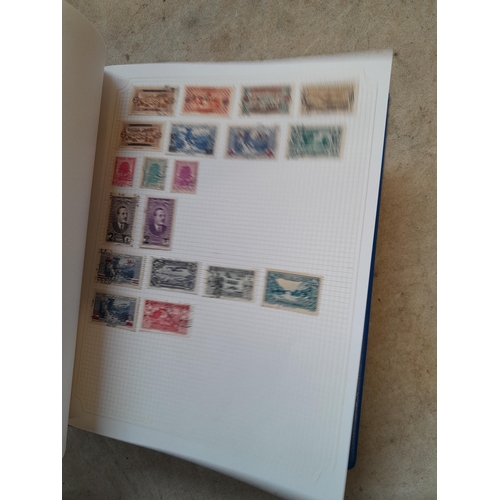 104 - Stamps : A binder of mainly used stamps with an approx vendor stocklist