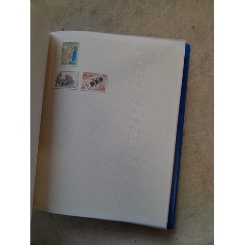 104 - Stamps : A binder of mainly used stamps with an approx vendor stocklist