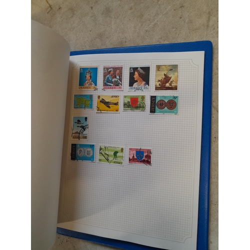 105 - Stamps : A binder of mainly used stamps with an approx vendor stocklist
