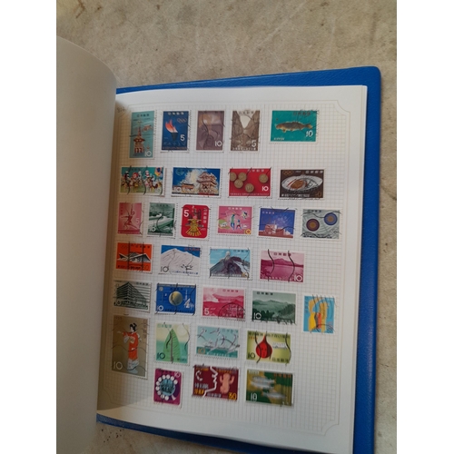 105 - Stamps : A binder of mainly used stamps with an approx vendor stocklist