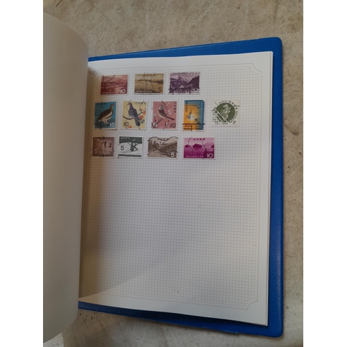 105 - Stamps : A binder of mainly used stamps with an approx vendor stocklist