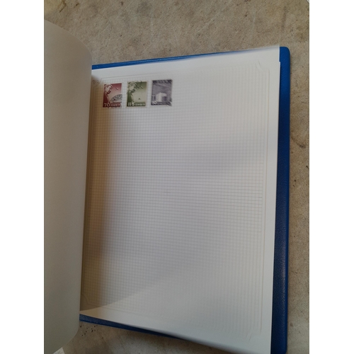105 - Stamps : A binder of mainly used stamps with an approx vendor stocklist