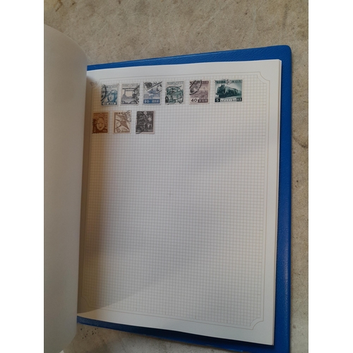 105 - Stamps : A binder of mainly used stamps with an approx vendor stocklist