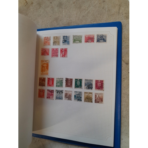 105 - Stamps : A binder of mainly used stamps with an approx vendor stocklist