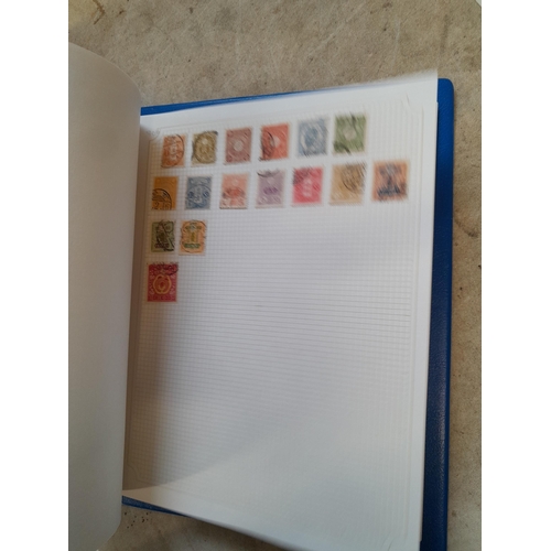 105 - Stamps : A binder of mainly used stamps with an approx vendor stocklist