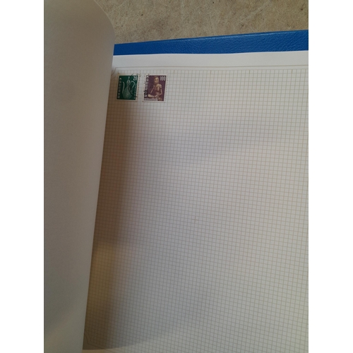 105 - Stamps : A binder of mainly used stamps with an approx vendor stocklist