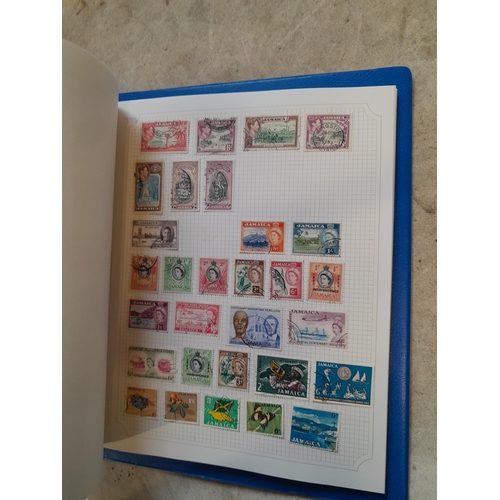 105 - Stamps : A binder of mainly used stamps with an approx vendor stocklist