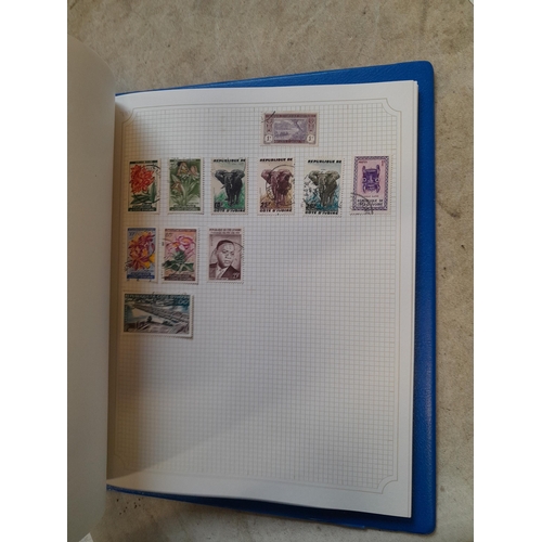 105 - Stamps : A binder of mainly used stamps with an approx vendor stocklist