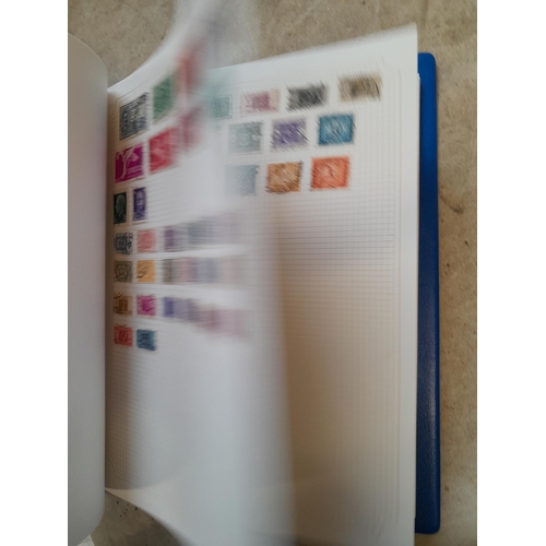 105 - Stamps : A binder of mainly used stamps with an approx vendor stocklist