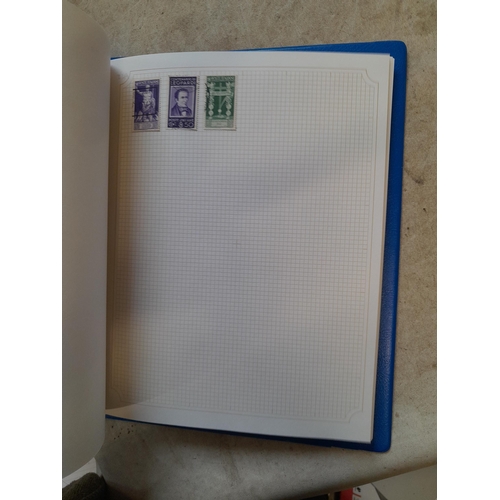105 - Stamps : A binder of mainly used stamps with an approx vendor stocklist