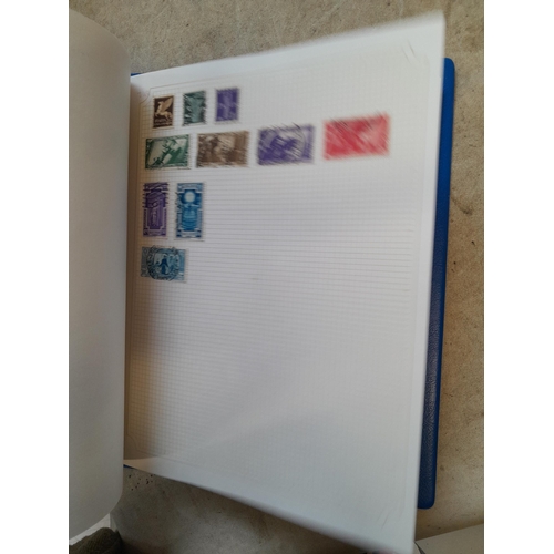 105 - Stamps : A binder of mainly used stamps with an approx vendor stocklist