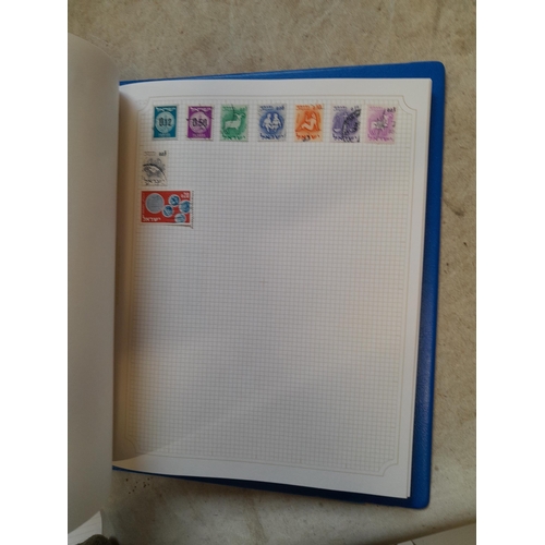 105 - Stamps : A binder of mainly used stamps with an approx vendor stocklist