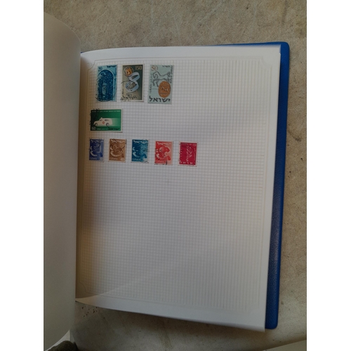 105 - Stamps : A binder of mainly used stamps with an approx vendor stocklist