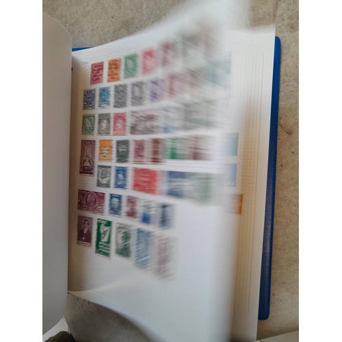 105 - Stamps : A binder of mainly used stamps with an approx vendor stocklist
